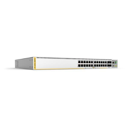 Allied Telesis AT X530L-28GTX - Switch - L3 - gestito - 24 x 10/100/1000 (PoE+) + 4 x 1 Gigabit / 10 Gigabit SFP+ (uplink) - montabile su rack